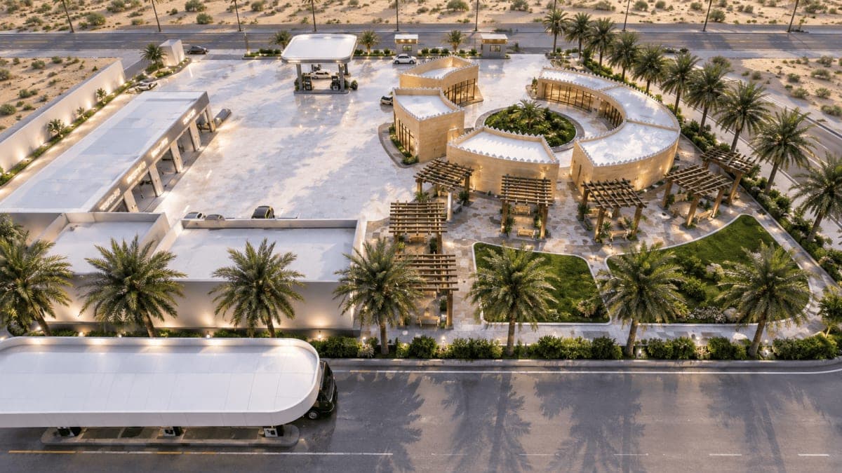 مشروع محطة وقود واستراحة  – الجموم، السعودية 2
